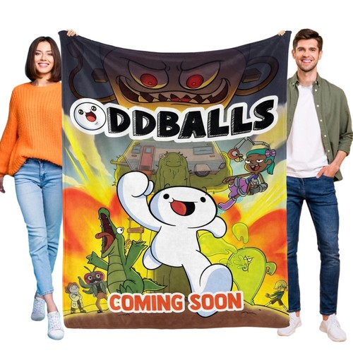 Oddballs coperta flanella - oddballs,