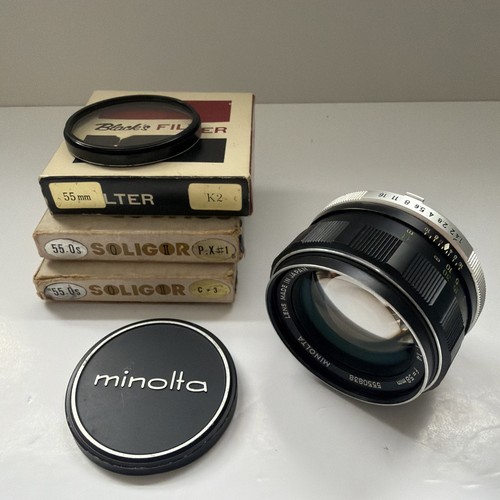 Minolta rokkor 58mm f1 4 - mc, rokkor-pf