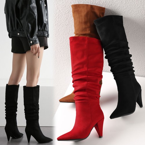 Stivaletti ginocchio donna - stivaletti,