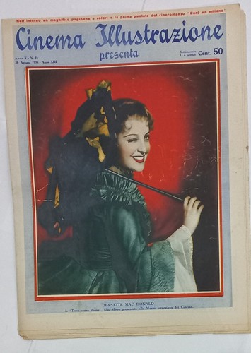 Cinema illustrazione 1935 - cinema,