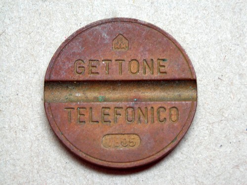 Gettone telefonico 7805 cmm - telefonico,