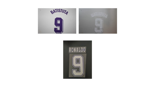 Batistuta ronaldo patch - batistuta,