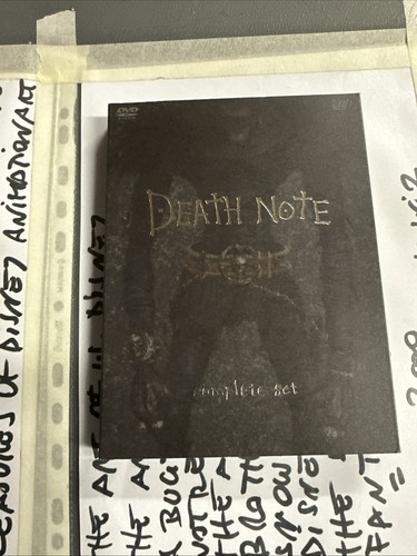 Death note complete set dvd - note,