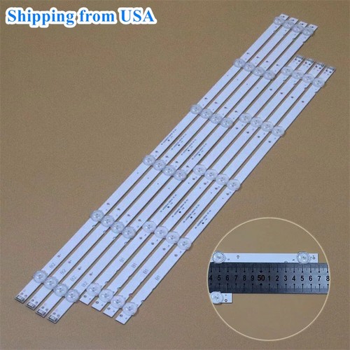 8pcs strisce led per - strisce, tv