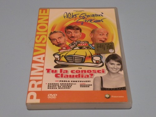Dvd conosci claudia - "tu,