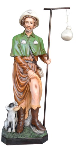Statua san rocco 160 - cm, (
