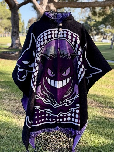 Poncho alpaca gengar taglia - alpaca,
