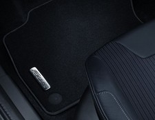 Originale Ford Tappetini, velluto di alta qualità anteriori, nero