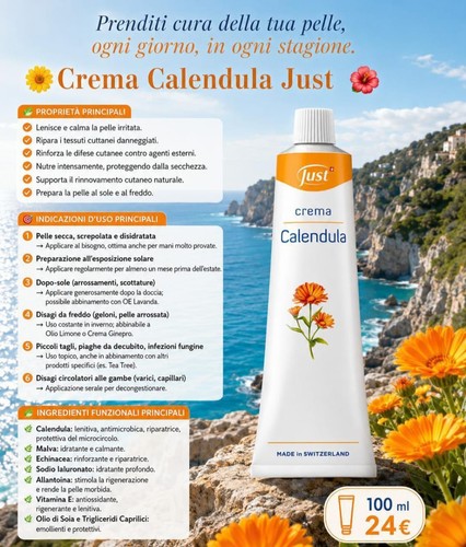 Just crema calendula - just, idratante
