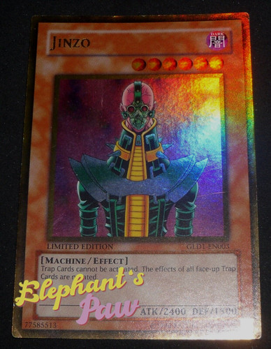 Yugioh jinzo rara oro - jinzo,
