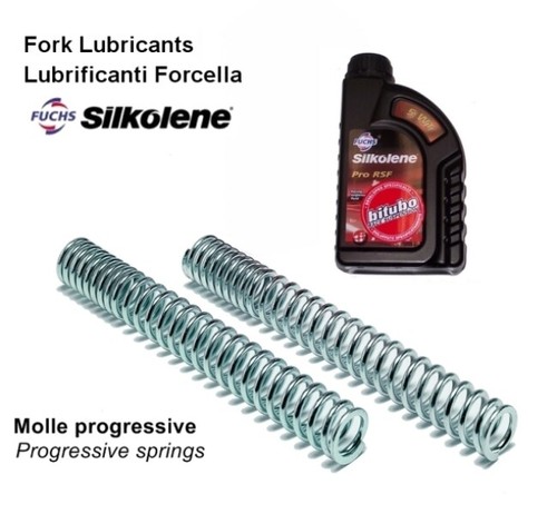 Kit molle forcella olio - molle,