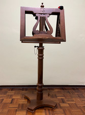 LEGGIO legno girevole H 125 cm L 50 cm