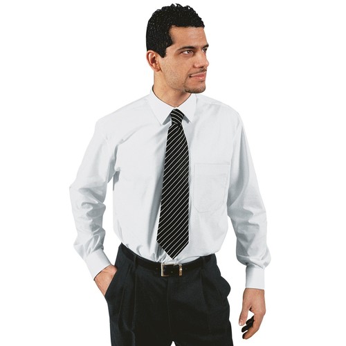 Camicia uomo bianca - bianca, con