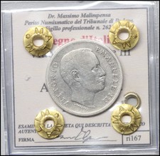 Regno d'italia 1 Lira 1907 Aquila Sabauda BBSPL Vittorio Emanuele III monete  