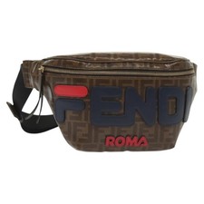 FENDI Zucca Canvas FILA Collaborazione Marsupio Tela Rivestita Autore bs29270