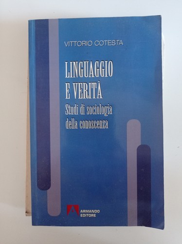 Linguaggio verità studi di - e, verità.