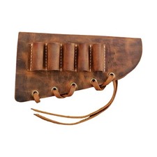 Copri buttstock in pelle fatto