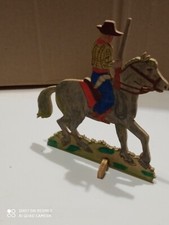 Soldatino Cowboy Sagoma In Legno. Vedi Foto.
