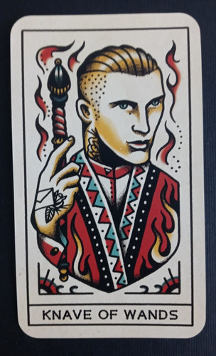 Tarocchi tatuaggio inchiostro
