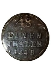 1/48 Tallero - 1/48 Thaler Mecklenburg Schwerin.   AR17