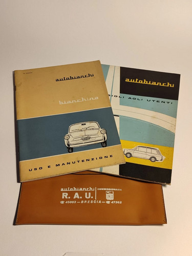 Autobianchi bianchina 1963 uso - bianchina,
