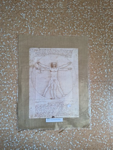 Uomo vitruviano leonardo - leonardo, da