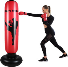 Sacco Da Boxe Autoportante per MMA, Muay Thai, Fitness, Kickboxing, Sacco Da Box