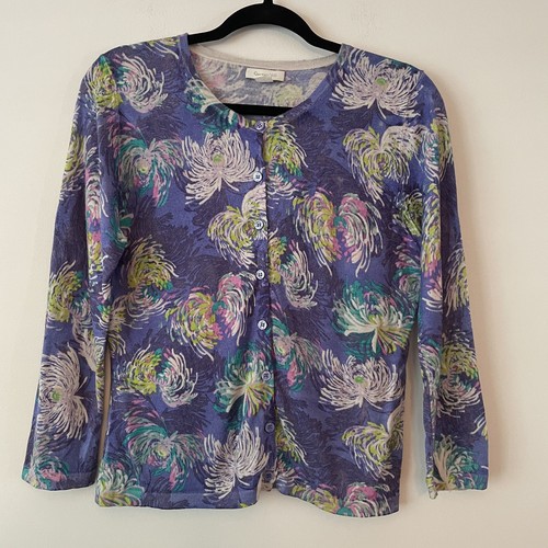 Maglione cardigan astratto