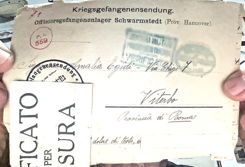 Lettera censura prigionieri - , di