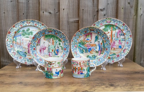 Set doppio tazze - tè, con
