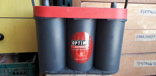 Batteria auto optima - auto, red
