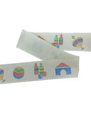 Nastro Vasetti Bordo Tela Aida