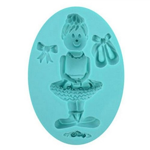 Stampo silicone ballerina - stampo, in