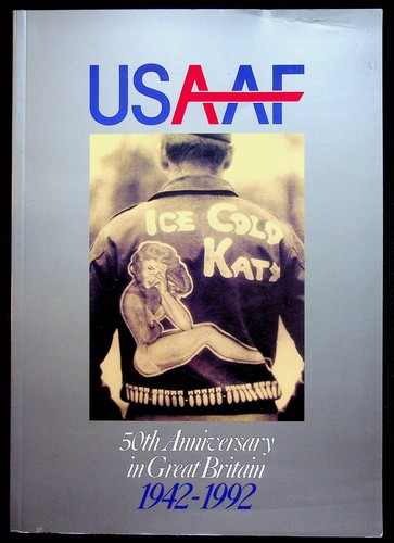 Wwii military book usaaf 50th - book,