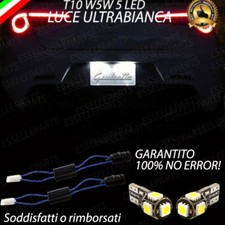 LUCI TARGA LED ALFA ROMEO GIULIETTA 6000K CANBUS LUCE BIANCO GHIACCIO