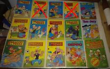 Fumetti Braccio Ferro Tom Jerry Giovani Marmotte Geppo