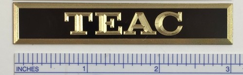 Distintivo teac ottone - distintivo, in