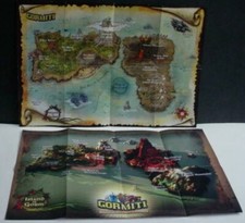 Mappa Gormiti Isola di Gorm lotto di 2