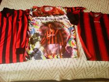 T SHIRT ' VAN BASTEN THE BEST ' + ALTRE 2 MAGLIE ( MILAN ?  FOGGIA  ? ..ALTRO ? 