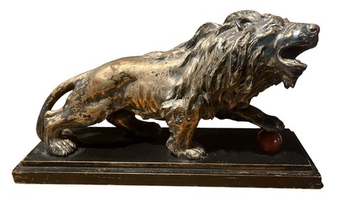 Statua leone antica - leone,