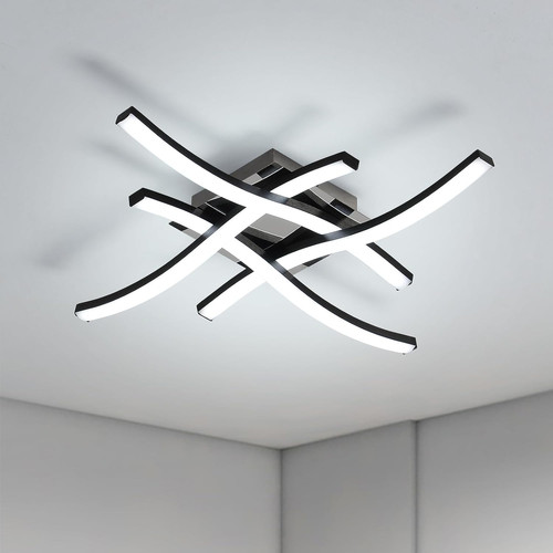 Plafoniera led nero - led,,