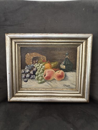 Dipinto olio tavola firmato - olio,