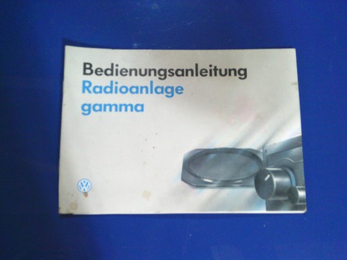 Golf radio gamma manuale - golf,