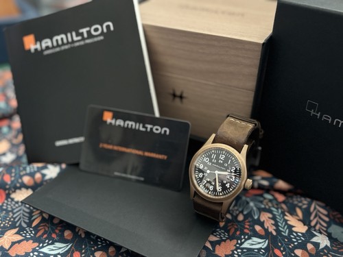 Hamilton khaki field meccanico - field,