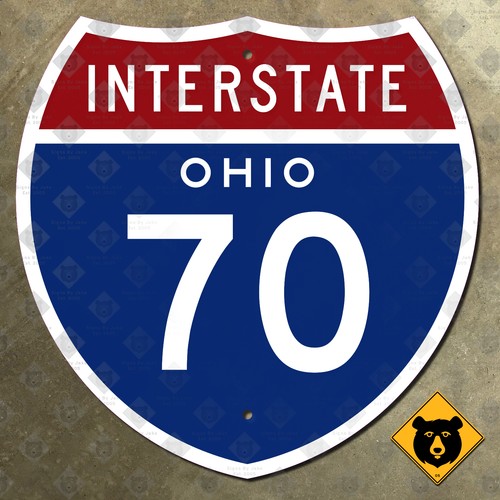 Ohio interstate autostrada - 70,