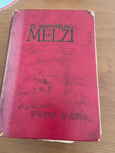Libro novissimo melzi - "il, melzi"