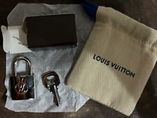 Portachiavi Lucchetto LV Louis Vuitton Palladio Argento Più Flanella Sacchetto 