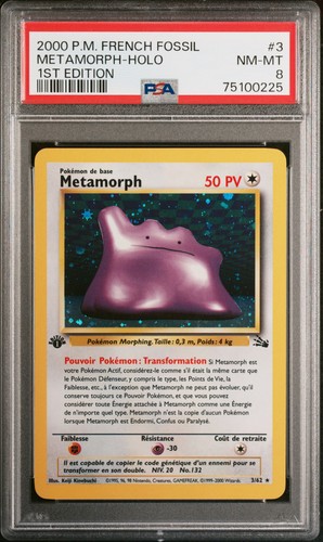 Carte pokémon metamorph - carte,