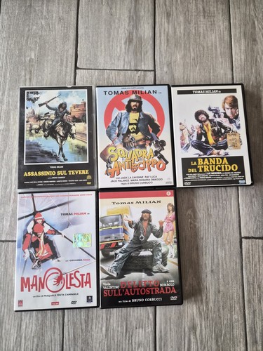 Dvd tomas milian introvabili - milian,