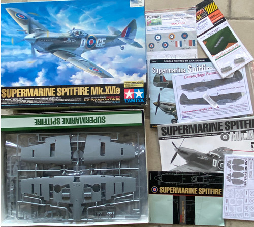 Tamiya spitfire xvi - 1/32, mk.xvi-e
